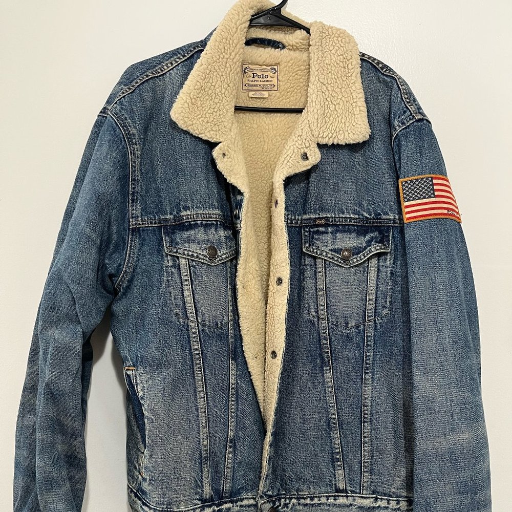 Fleece-Lined Trucker Jacket